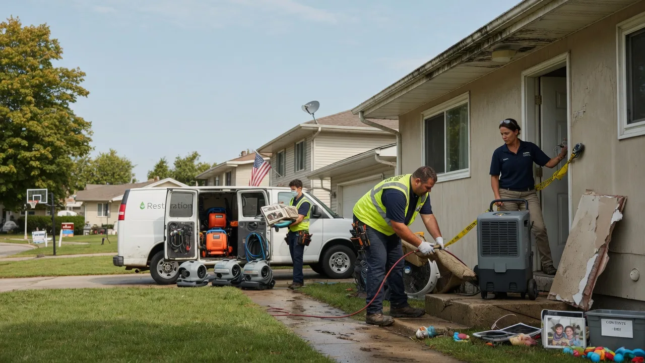 Water Damage Restoration in Rossville, KS near me